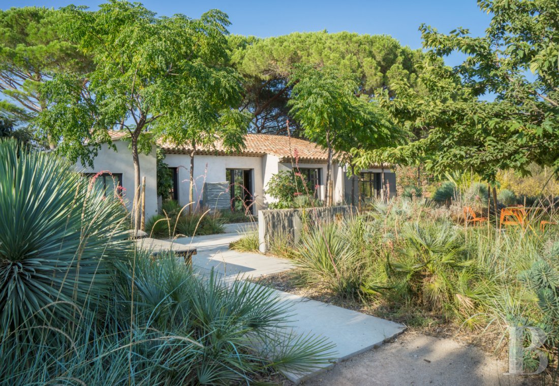 À Saint-Tropez, dans la baie des Canoubiers, un ancien atelier d’artiste et son jardin méditerranéen - photo  n°35