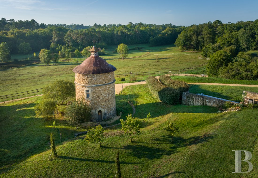 En Dordogne, entre Bergerac et Saint-Astier, un domaine du 14e siècle entouré de 13 hectares de bois et prairies - photo  n°6