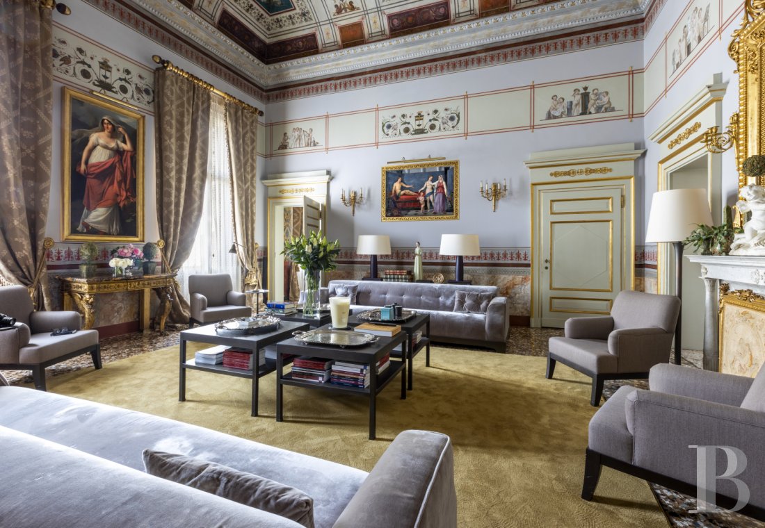 En Vénétie, dans le centre historique de Vicence, un appartement à l’étage noble d’un palais néo-palladien du 18e siècle - photo  n°14