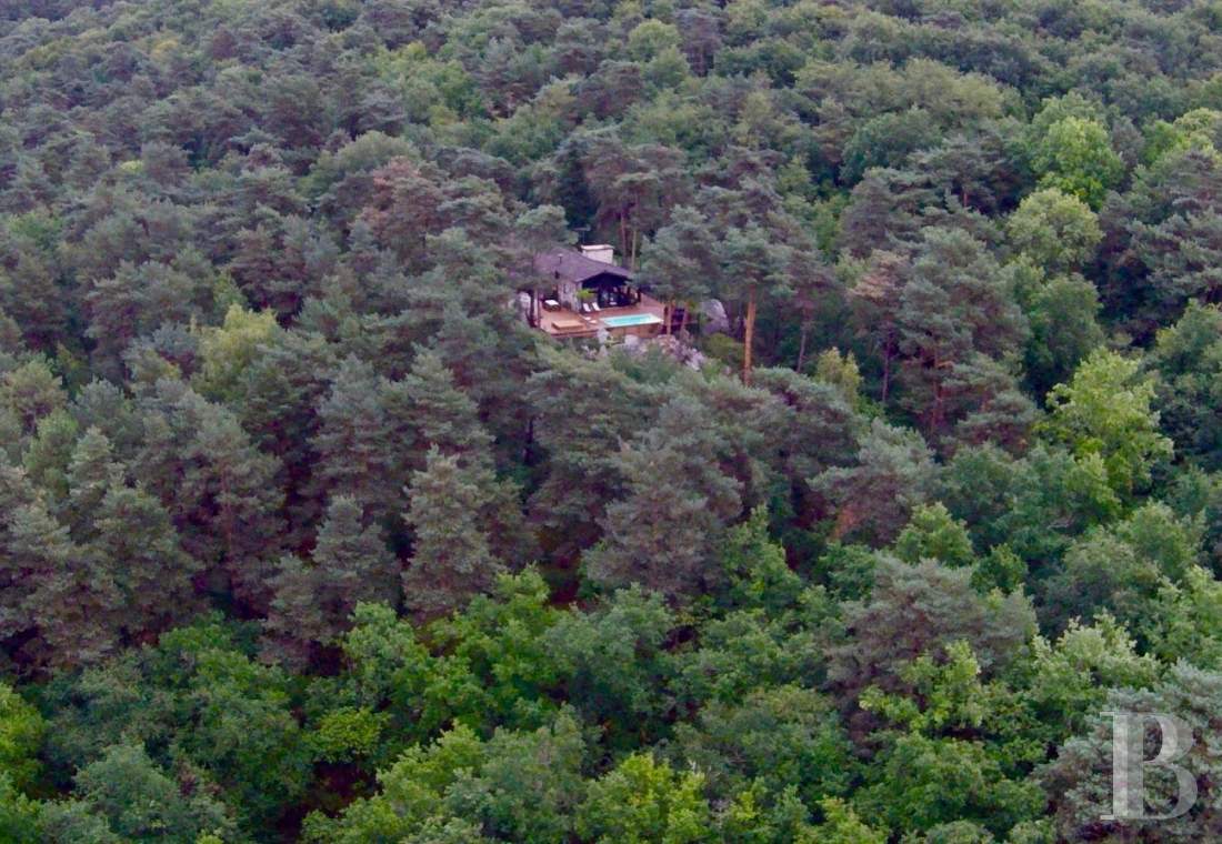 Dans la forêt de Fontainebleau,  une « Prairie House » à la française  - photo  n°16