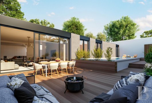 À Forest, au Sud de Bruxelles, un loft neuf de 650 m², avec terrasse et piscine