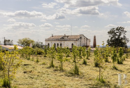 À Estremoz, une quinta de 5 ha adossée aux remparts avec maisons, ruines à restaurer et licence de café