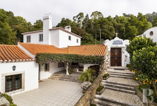 Dans le Parc Naturel de Sintra-Cascais, à 1 km du Cabo da Roca, une quinta et ses suites sur 2 500 m²