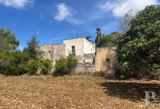 À Carovigno, dans les Pouilles, une masseria au cœur de 8 hectares de terres agricoles préservées